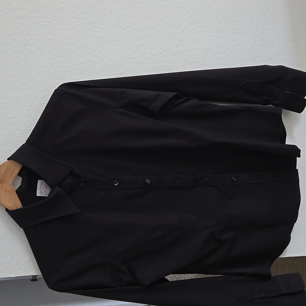Black Brooks Brothers blouse size 10